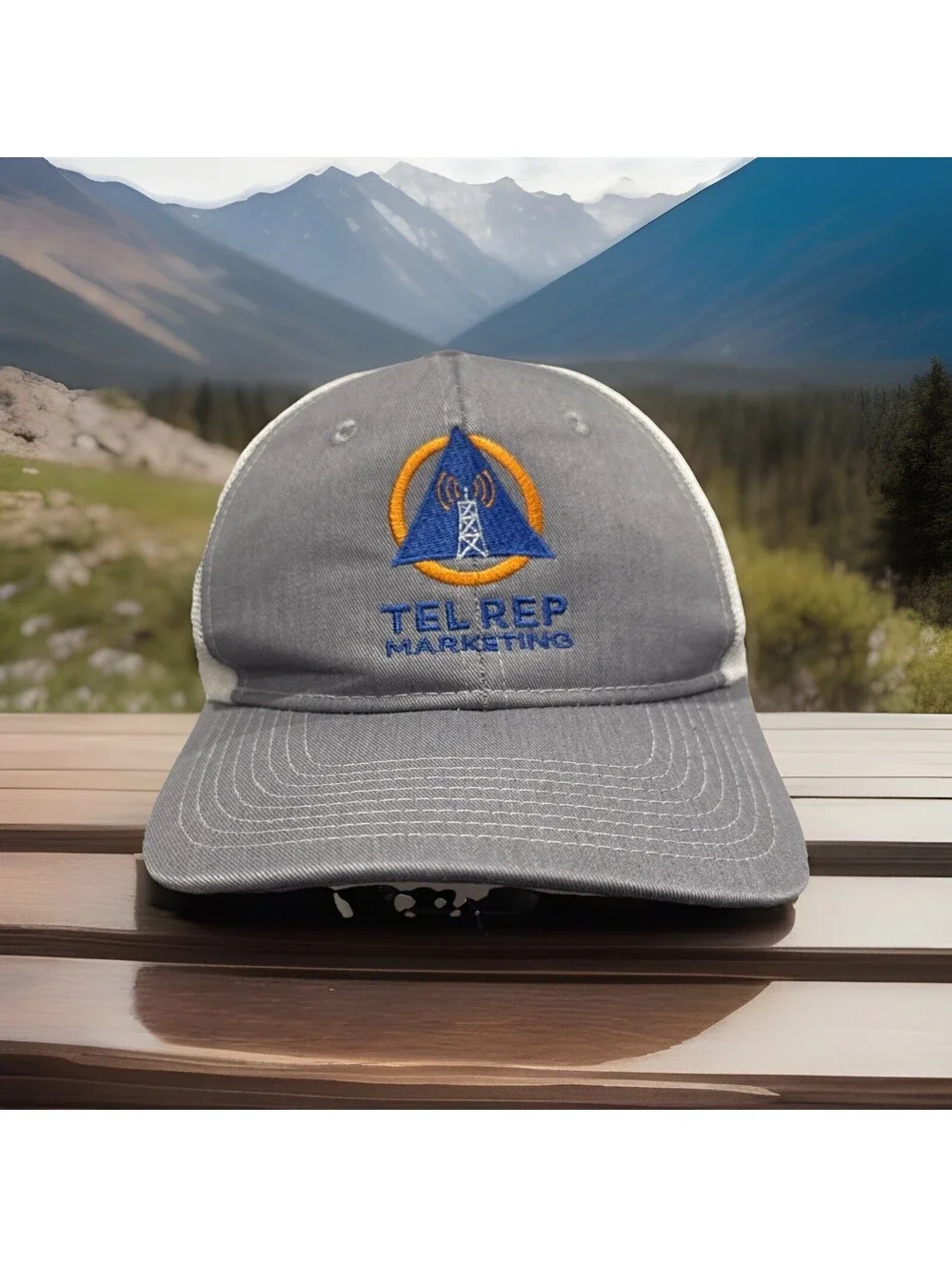 Tel Rep Marketing Telecommunications Marketing Telecom Equipment Baseball Cap